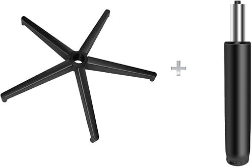 Pistón hidráulico/neumático de elevación de gas resistente para silla de oficina, reemplazo de base de silla de oficina resistente de 28 pulgadas disponible en Yaxa Costa Rica