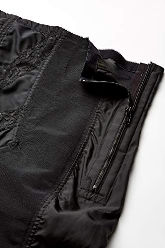 Rago Women's Extra Firm Zippered High Waist Long Leg Shaper, Black, Medium (28) #TOP3