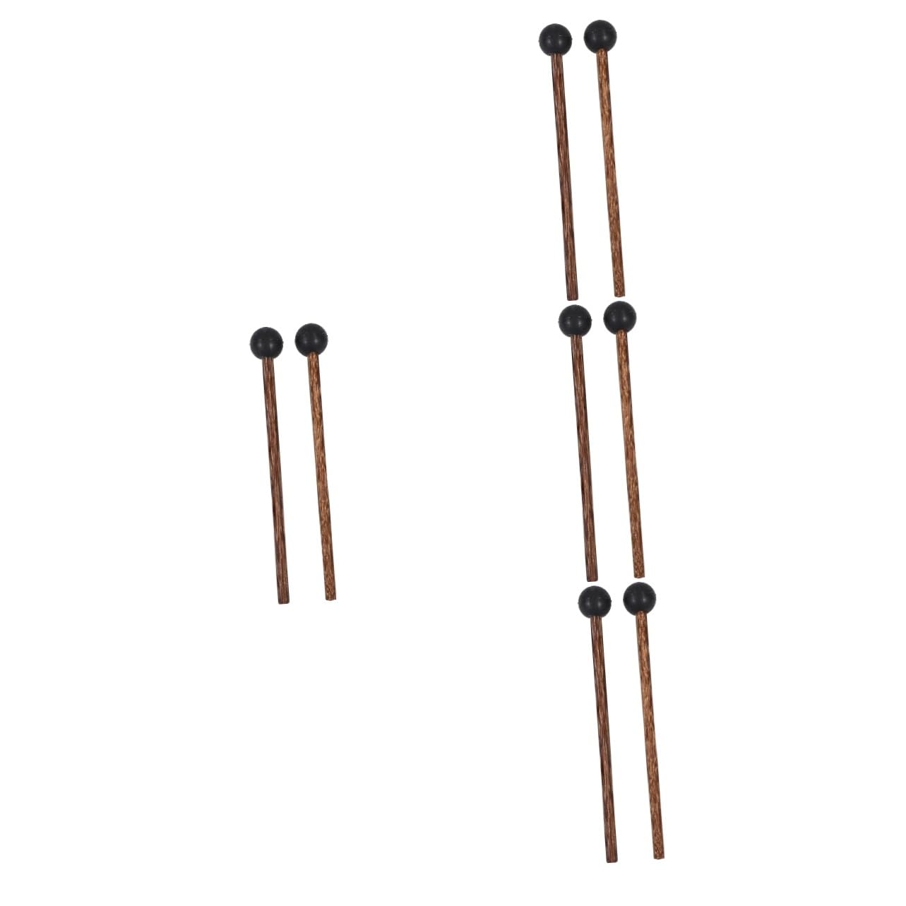 ifundom 4paia Bacchette Per Xilofono Legno Con Manico Ergonomico Strumento Percussione Per Adulti Per Insegnanti Di Musica e Appassionati Di Percussioni