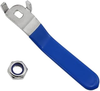 Mango de palanca, 93 mm de longitud, mango de válvula de reemplazo de cuarto de vuelta, llave de cierre de grifo para jardín exterior, cocina, baño