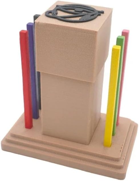 SUMAG Large Color Telepathy Sticks Magic Tricks Predict The Chosen Color Stick Prediction Magic Close up Illusions Gimmicks