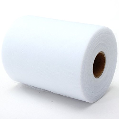 Tinksky 6 "x100YD Rollos de tul de novia carrete de Tulle para...
