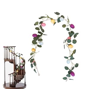 Generic Osterkranz mit bunten Eiern