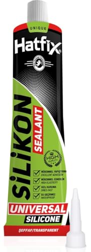 OG-ER Silikondichtstoff Transparent, Silikon Tube Transparent 40ml, Profiqualität, langlebiges, hygienisches und wasserfestes Sanitärsilikon für Küche & Bad