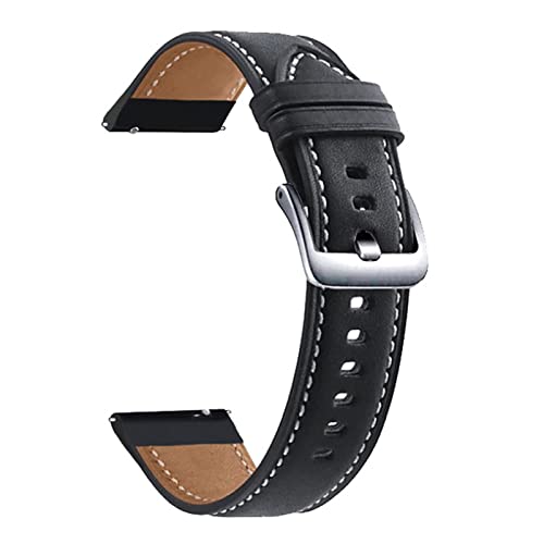 Bracelet en cuir véritable 22mm pour Huawei Watch GT2 : remplacez votre silicone