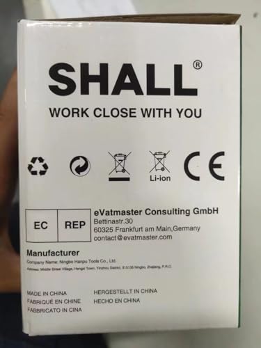 Foto von SHALL Akku-Grasschere, Heckenschere, 7.2V elektrischer Strauchschere 2 in 1 Handheld Grasschneider, Beschneidungsschere