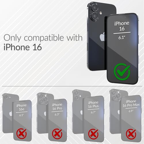 Image of Crave Dual Guard Compatible with iPhone 16 Case, Compatible with MagSafe Shockproof Protection Dual Layer Case for Apple iPhone 16 (6.1 inch) - Green
