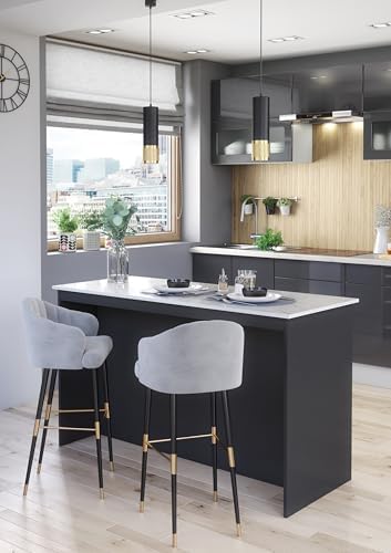 Flatpacked kitchen island with easy assembly instructions.