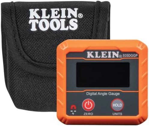 Klein Tools 935DGGP Angle Finder, Digital Gauge with Strong Magne...