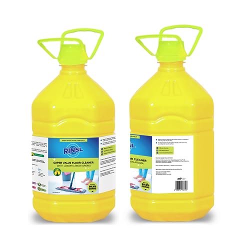 Image of Super Value Floor Cleaner | Suitable for Bathroom & Floor surfaces like ceramic | Luxury Lemon- 5 Litre Pack