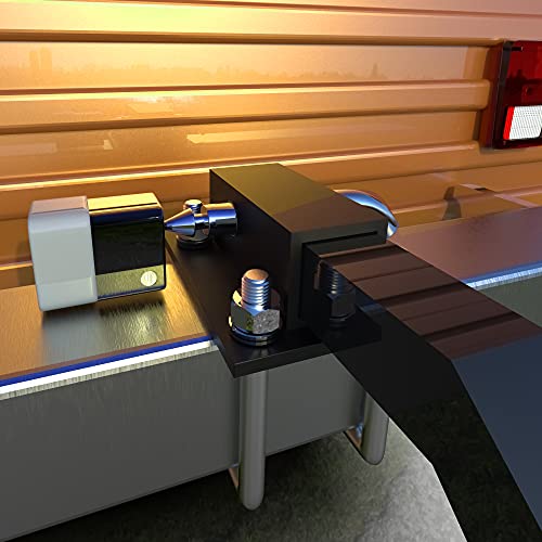 Hitch Lock Pin Trailer Accessories - Best For Receiver Locking Rv Truck Tow Locks - Heavy Duty 1/2" & 5/8" Swivel Head W/ Class I-V Adapter - Security Lockable Universal Coupler Tongue Ball Devices #TOP2