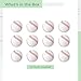 Chewtoyo 12 Mini Foam Baseballs, Soft Stress Relief Balls for Teens, 2.2In Training Balls for Catching and Batting Practice, School Rewards & Party Favors