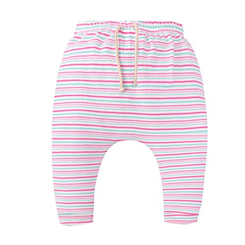 CuteOn Toddler Boys Girls Sweeatpants Trousers Striped Jogger Pants 3Pack 6M/12M/18M/24M/36M4