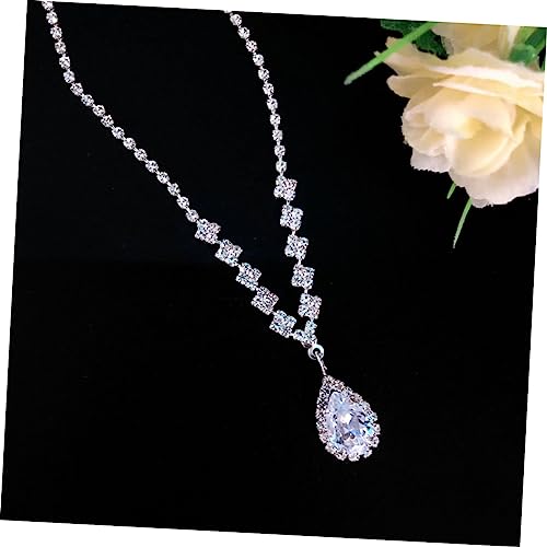 Ensemble de bijoux pour le cou avec pendentif assorti à offrir pour elle - 5