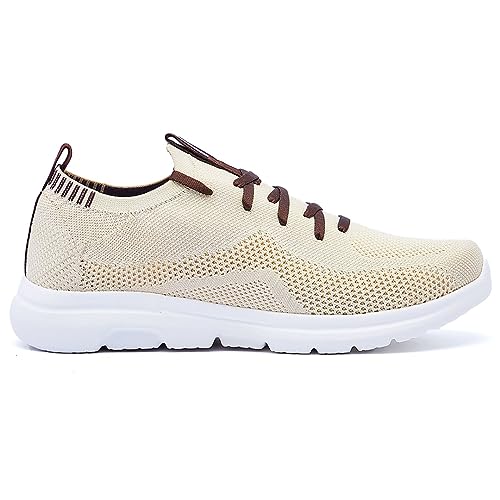Image of AVANT Men's Everglide Walking Shoes - Superior Cushioning, Bouncy EVA Outsole, Breathable Mesh, Lightweight, Shock-Absorption Technology, Sports Footwear