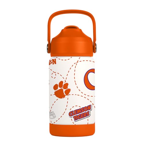 Image of Logo Brands NCAA Mascot Stainless-Steel Kids Bottle -Soft Silicone Mouthpiece, Easy To Carry, Kid-Friendly Design- Great For School & On-The-Go