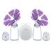 KidsTime Electric Breast Pump Double Breast Pump hands-Free Breastpump(WITH 2 x Cold Heat Pad AND 2 x Nipple)