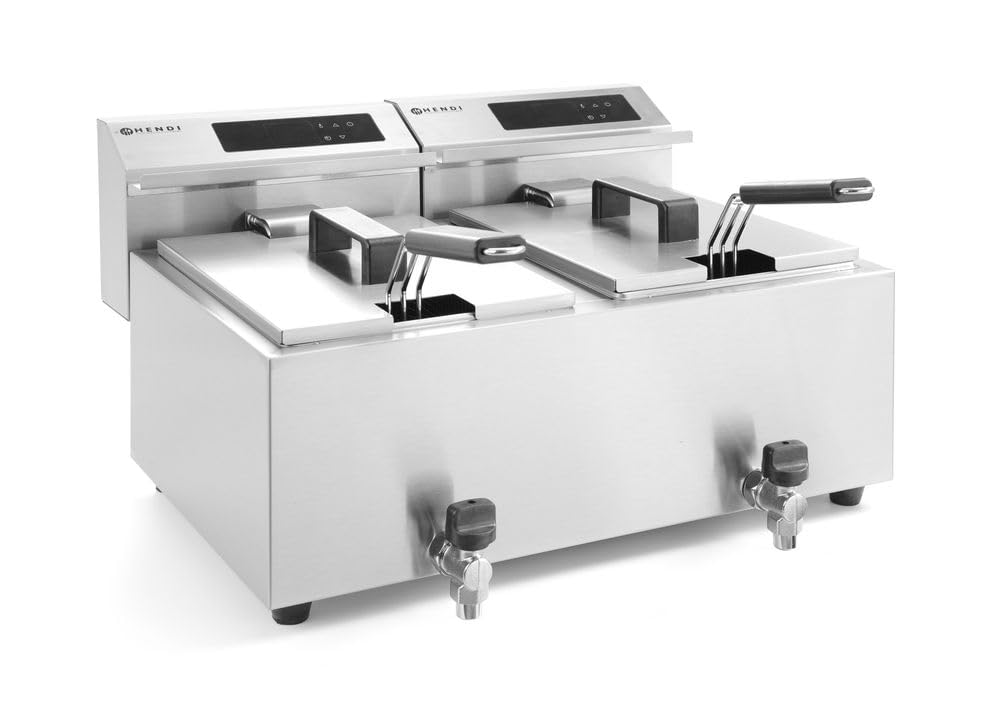 Friteuse MasterCook met Aftapkraan 8 Liter