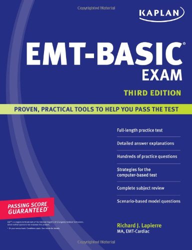 Kaplan EMT-Basic Exam: 9781419550959: Medicine & Health Science Books ...