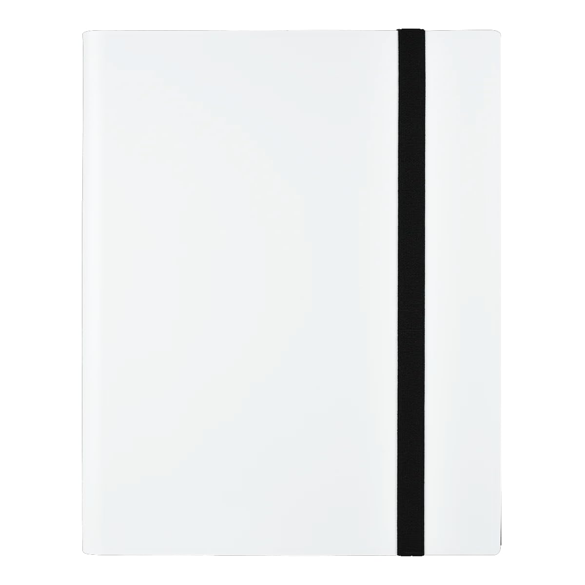 Trading Card Binder, 360 Card 9-Pocket Album - White