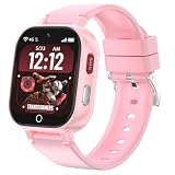 Transformers 4G Kids Smart Watch Phone, GPS, Video Call, Waterproof - Pink