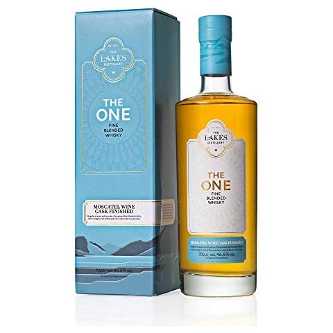 The One Fine Blended Whisky - Moscatel Cask Finished from The Lakes Distillery (46.6% ABV, 70cl) Cover