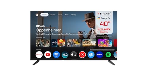 Sistema operativo Google Tv, compatibile con Movistar+, Netflix, Youtube, Prime Video, HBO Max, Disney+, Dazn ecc.