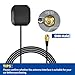 Bingfu Vehicle Waterproof Active GPS Navigation Antenna with SMA Male Connector for Car Stereo Head Unit GPS Navigation System Module Truck Marine Boat GPS Tracker Locator Real Time Tracking