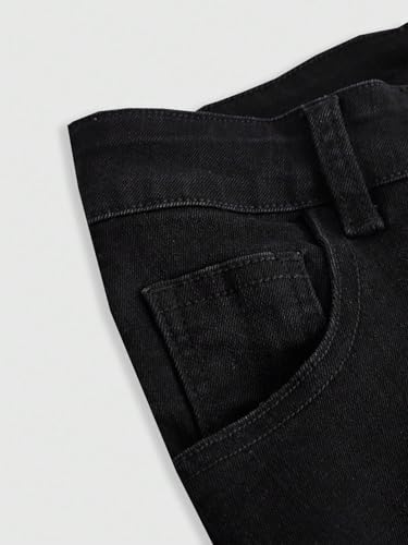 jeans for women trendy Ladder Ripped Jeans,4