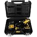 Produktbild DEWALT Akku-Bohrschrauber (18V, 1.5 Ah, bürstenlos, mit Zwei-Gang-Vollmetallgetriebe, 15 Drehmomentstufen, inkl. zwei Akkus, System-Schnellladegerät und Tstak-Box) DCD777S2T