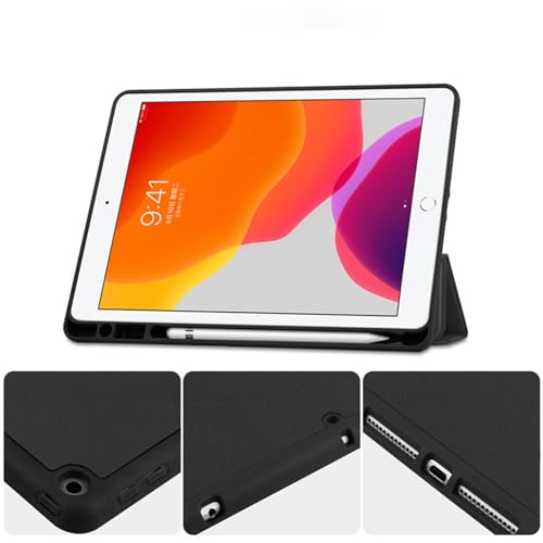 Para iPad Air 3 Case 2019/iPad Pro 10.5 2017 com porta-lápis Capa traseira ultrafina e macia em TPU