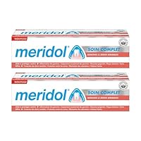 Meridol Toothpaste Complete Care Gums & Sensitive Teeth Lot of 2 x 75ml