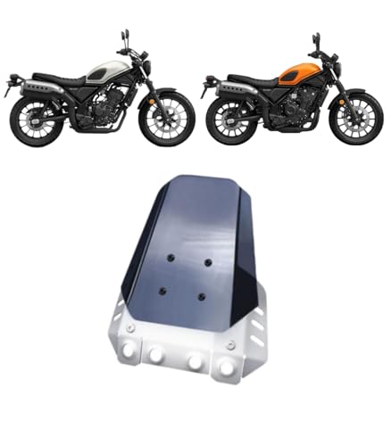 �yAyGwbyx�zFor ���u�� CL250 CL300 CL500 rebel 2024-2025 ��p�݌v �A���~������ ���^���h �o�C�N�p �w�b�h�J�o�[ �f�t���N�^�[ �t�����g�K���X �A�N�Z�T���[(�V���o�[�̃A���~�j�E�������{�_�[�N�u���E���p�l��) 