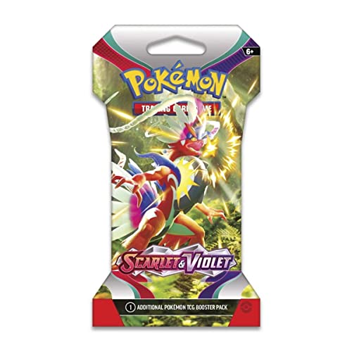 Pokemon Tcg: Scarlet & Violet Sleeved Booster Packs - 8 Packs (80 Cards) #TOP4