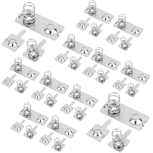12 Pairs AAA Battery Spring Contacts, Negative to Positive Conversion Battery Contact Plate Pad Spring Replacement for Remote Control Charger & Electronic Devices Accessories