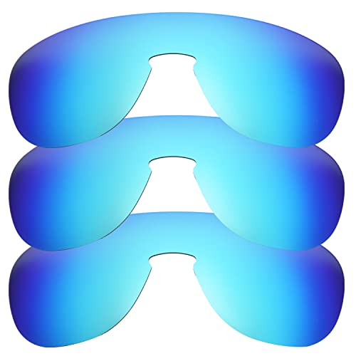 Verres polarisés Oakley Trillbe bleus pour réparer et remplacer vos verres rayés