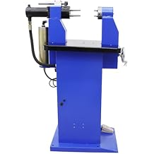 Electric Riveting Machine Horizontal Double-Head Hydraulic Brake Pad Punching Machine Hydraulic Punch Press Tool for Riveting Truck Brake Shoe Rivet 110V