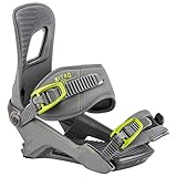 Nitro Men's Rambler '23 All Mountain Freestyle Cheap Binding Snowboard Binding, Factory Craft S, L