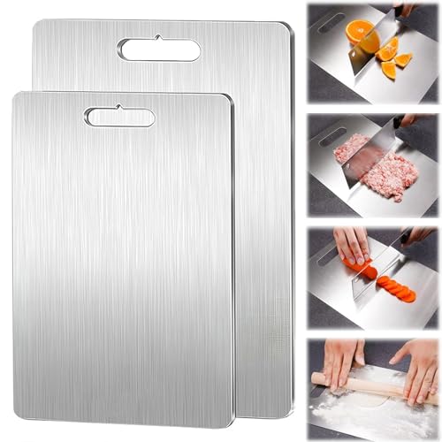 Planches à découper double face de qualité alimentaire de 33 cm - 2