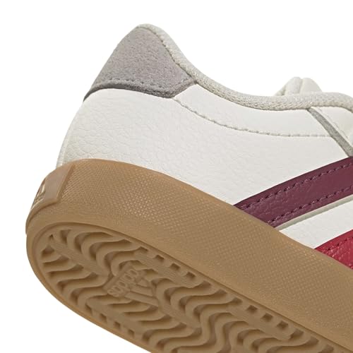 Image of adidas Boys Vl Court 3.0 Slip On Sneakers Shoes Casual - Pink, White