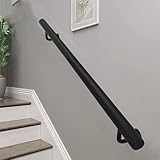 Comprend des supports en fer et des vis pour une installation simple sur diverses surfaces telles que le bois, le vinyle, la brique, le stuc et les murs en béton, adaptables comme balustrades horizontales, inclinées ou verticales.