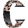 Vamyzji Compatible with Apple Watch Strap 42mm(Series 11 10) 41mm 40mm 38mm, Light Resin Waterproof Sport iWatch Strap, Black Stainless Steel Clasp for Apple Watch Series 11 10 9 8 7 6 5 4 SE 3 2 1 #2