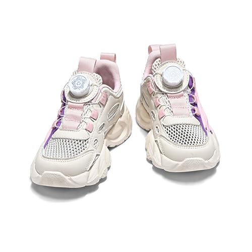 Kids Sneakers Boys Shoes Girls Shoes Arch Support High Elasticity Running Shoes Shock Absorption Wear-Resistant Tennis Shoes Casual Walking Shoes Sport Athletic 12.5~6.5 Sizes2