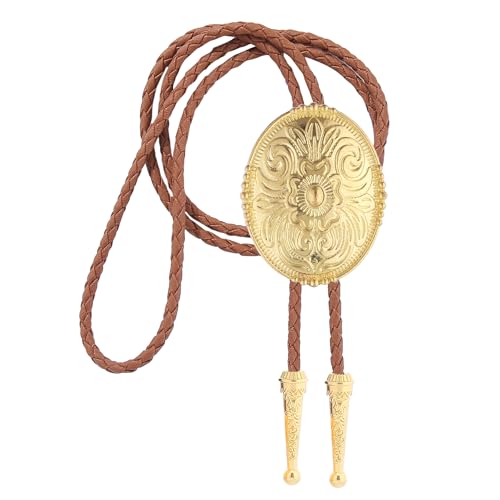 Image of Jeilwiy Bolo Tie for Men, Western Bolero Tie Cowboy Ties Native American Cowgirl Bolo Tie Accessories for Men Women