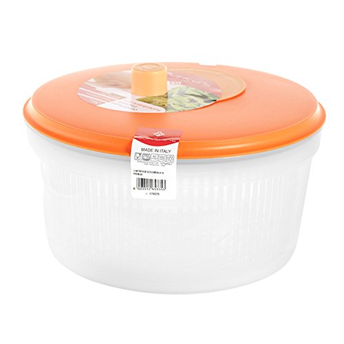 Home 8003512653353 Centrifuga Insalata, 26 Cm, Arancione, 25X25X16 Cm