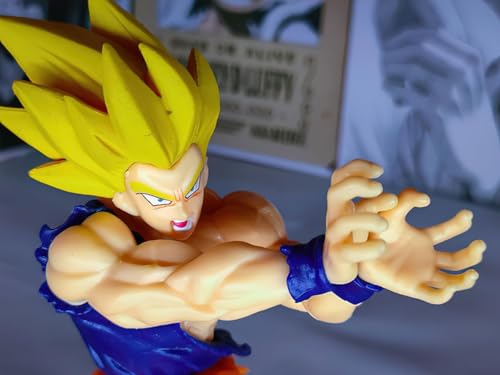 Image of Goku Anime Action Figures - Limited Edition Goku Dragon Ball Z Anime Action Figure for Home Decor, Desk, Car Dashboard - Merchandise Collectible Collectibles - Goku III