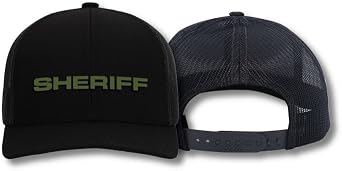 13Fifty Sheriff Training Adjustable Mesh Back Cap