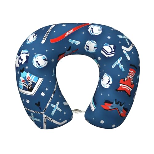 Almohada de poliéster para cuello con soporte ergonómico miniatura 1