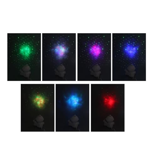 Projecteur star nébuleuse Pilipane avec rotation 360 et télécommande pour chambre - 4
