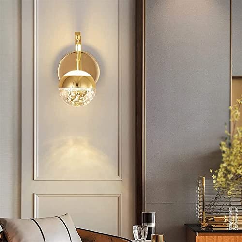 Lámpara de pared burbujas cristal LED inalámbrica recargable interior 4